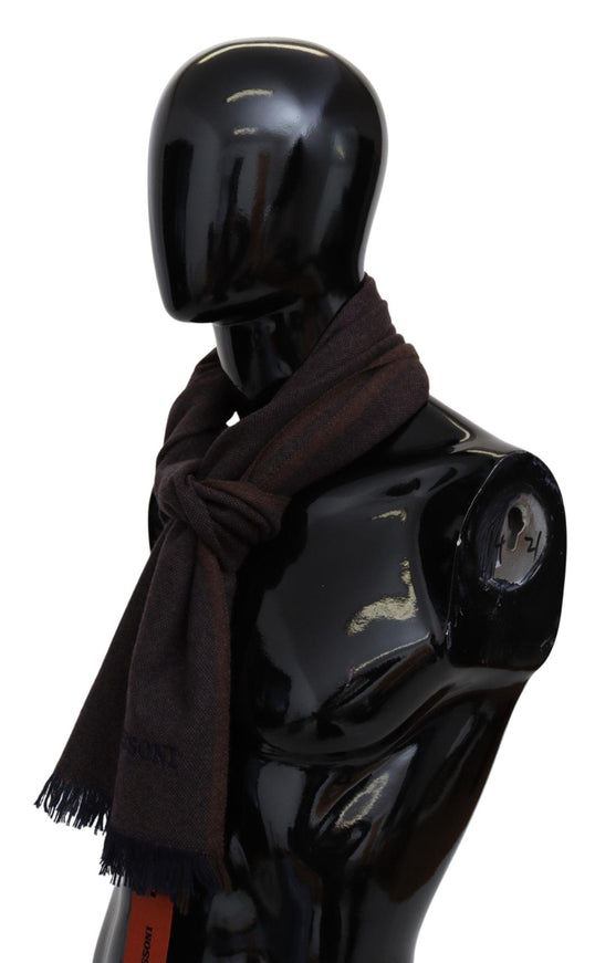 Missoni Brown 100% Cashmere Unisex Scarf - Ellie Belle