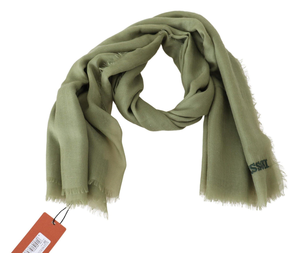 Missoni Green Cashmere Unisex Neck Wrap Scarf - Ellie Belle