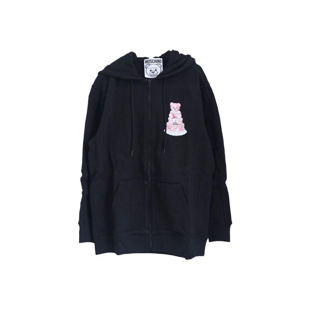 Moschino Couture Black Cotton Sweater - Ellie Belle