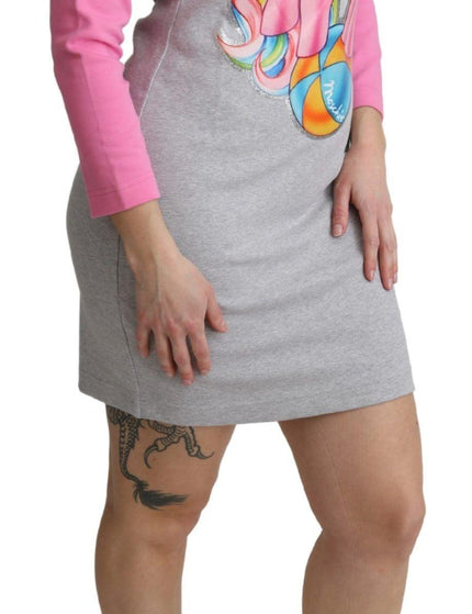 Moschino Gray My Little Pony Top Sweater Dress - Ellie Belle