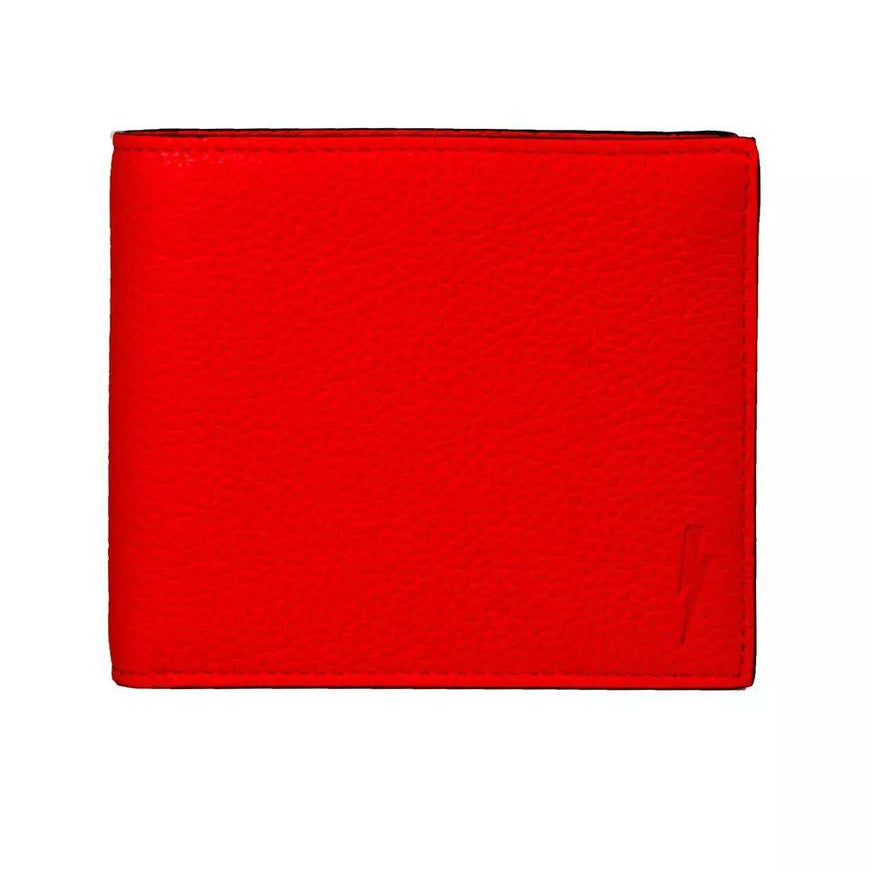 Neil Barrett Sleek Red Leather Men's Wallet - Ellie Belle