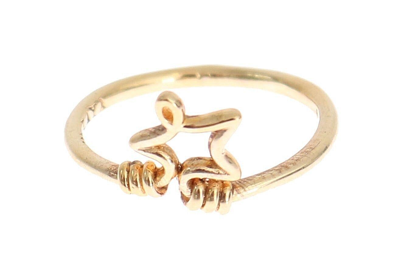 Nialaya Gold 925 Silver Authentic Star Ring - Ellie Belle