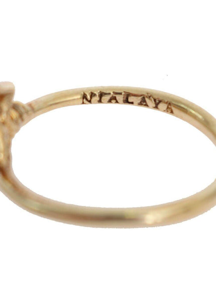 Nialaya Gold 925 Silver Authentic Star Ring - Ellie Belle
