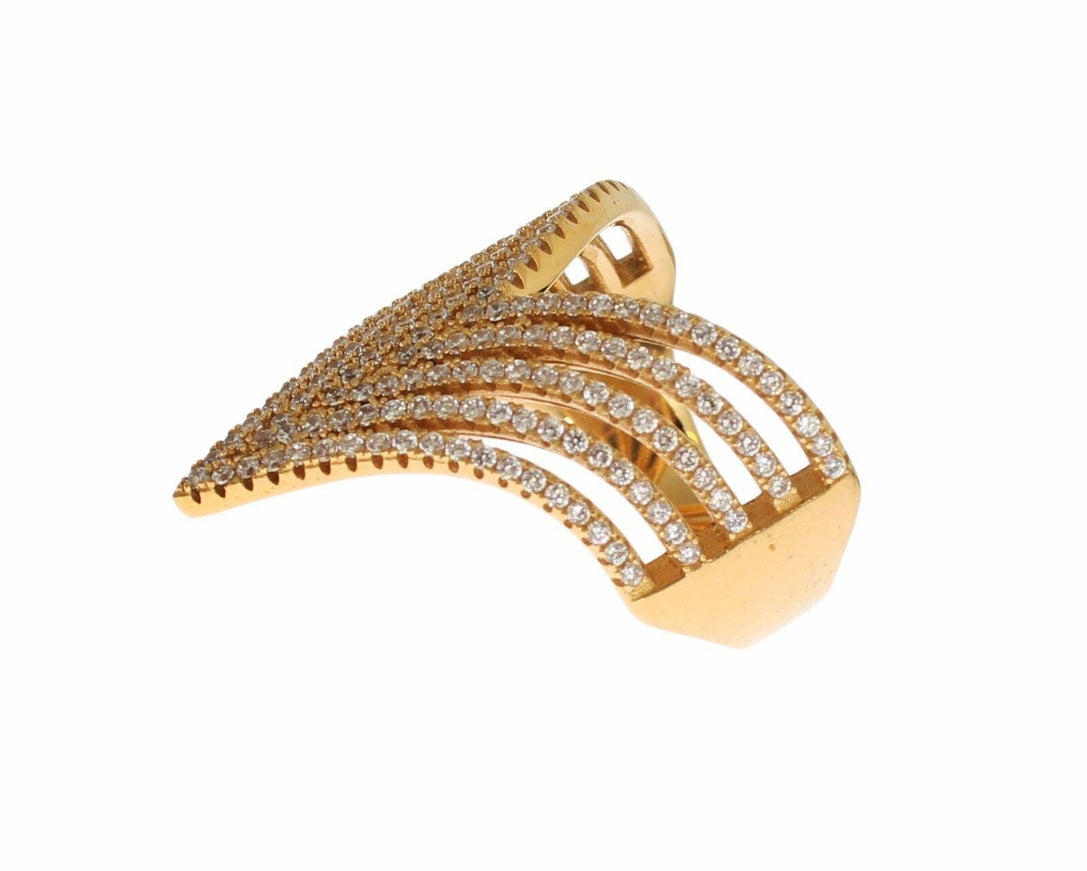 Nialaya Gold 925 Sterling Silver Ring - Ellie Belle