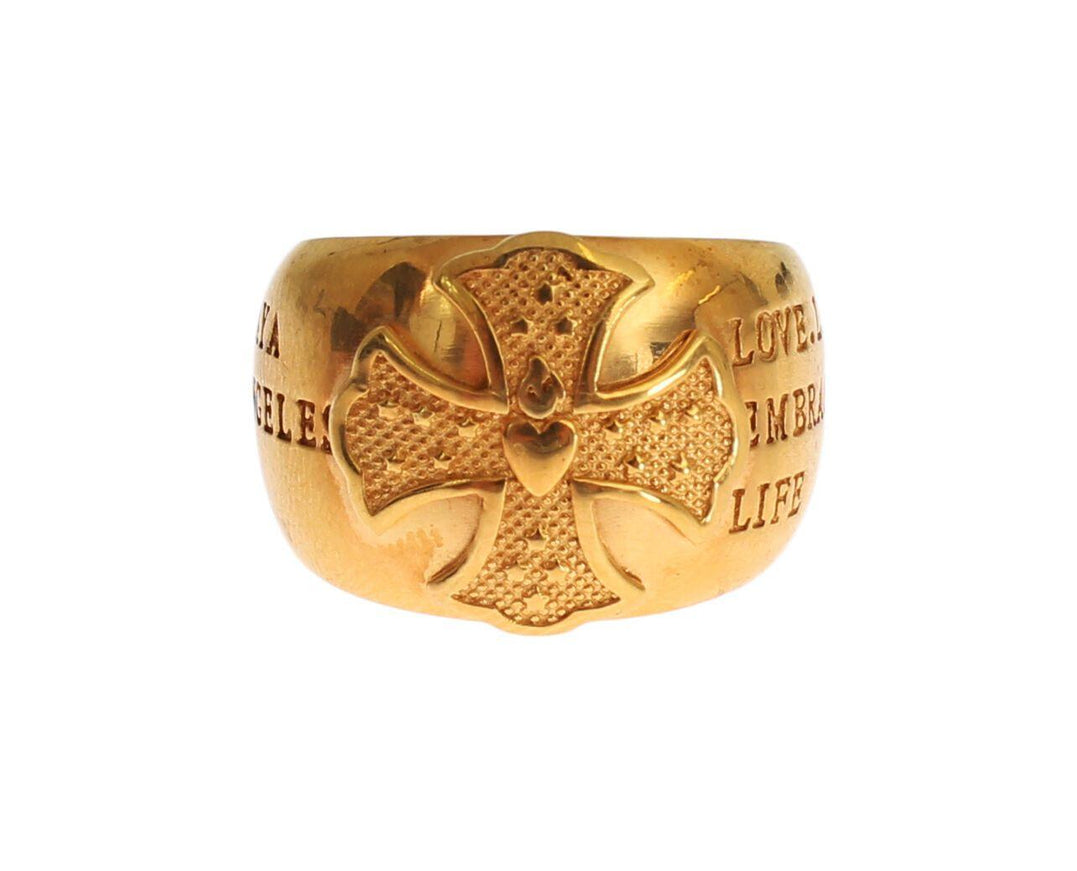 Nialaya Gold Plated 925 Silver Ring - Ellie Belle