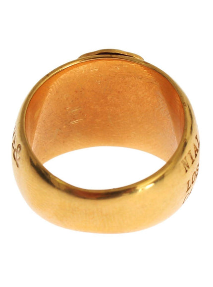 Nialaya Gold Plated 925 Silver Womens Ring - Ellie Belle