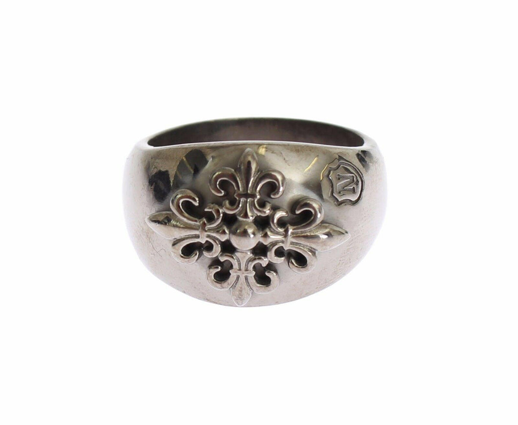 Nialaya Silver 925 Sterling Authentic Crest Ring - Ellie Belle