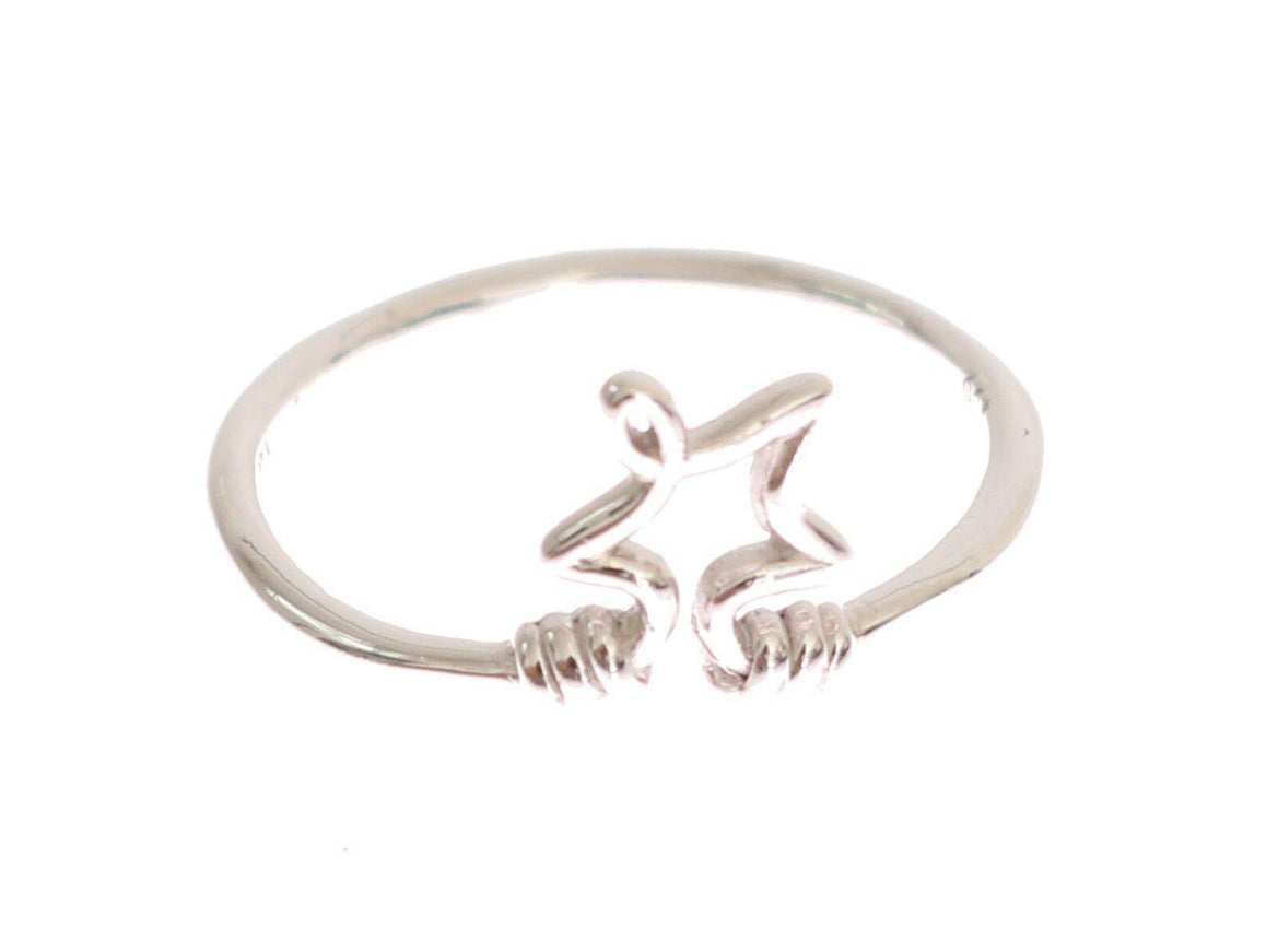 Nialaya Silver Womens Star 925 Silver Authentic Ring - Ellie Belle