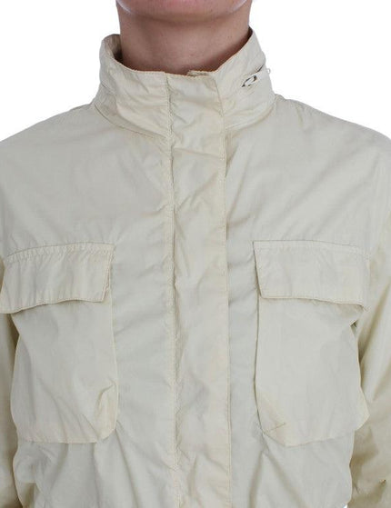 P.A.R.O.S.H. Beige Weather Proof Trench Jacket Coat - Ellie Belle