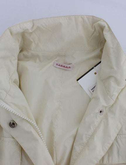 P.A.R.O.S.H. Beige Weather Proof Trench Jacket Coat - Ellie Belle