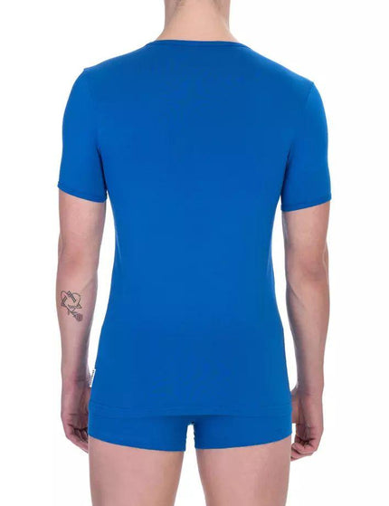 Bikkembergs Blue Cotton T-Shirt