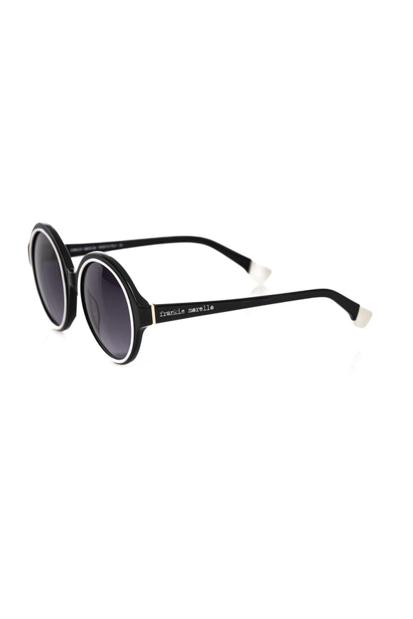 Frankie Morello Black Acetate Sunglasses - Ellie Belle