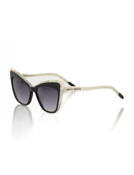 Frankie Morello Black Acetate Sunglasses