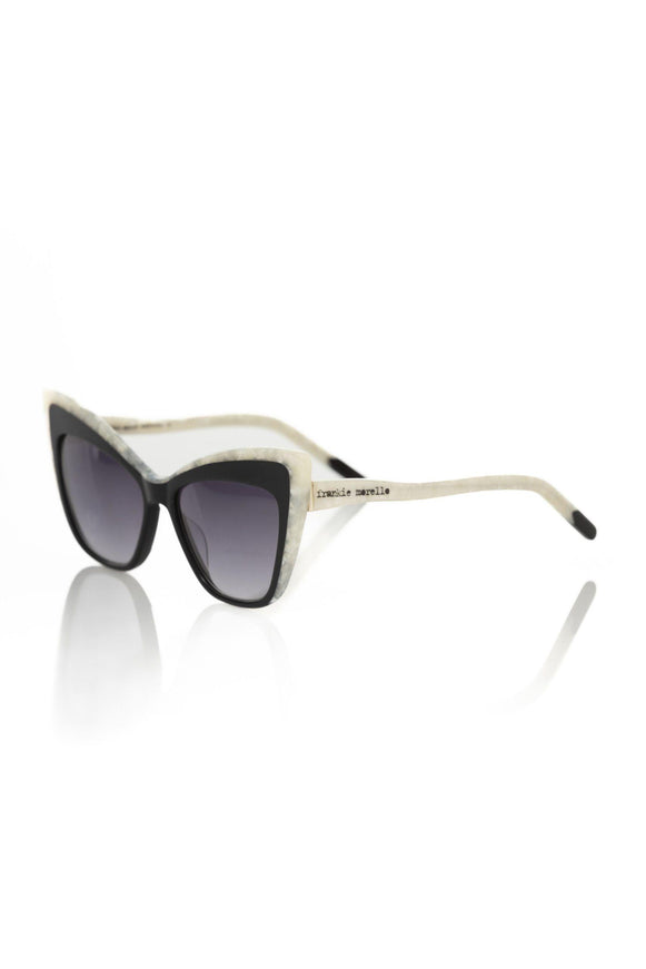 Frankie Morello Black Acetate Sunglasses - Ellie Belle