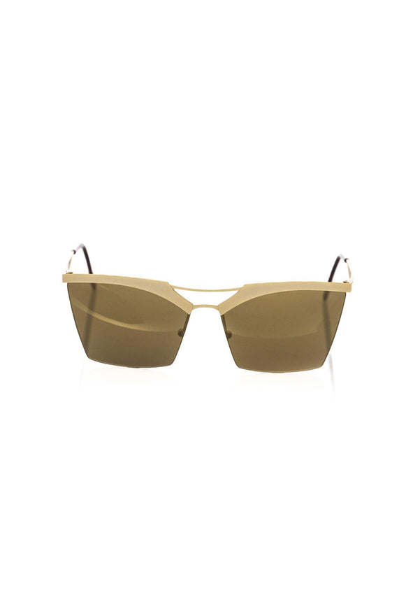 Frankie Morello Gold Metallic Fibre Sunglasses - Ellie Belle