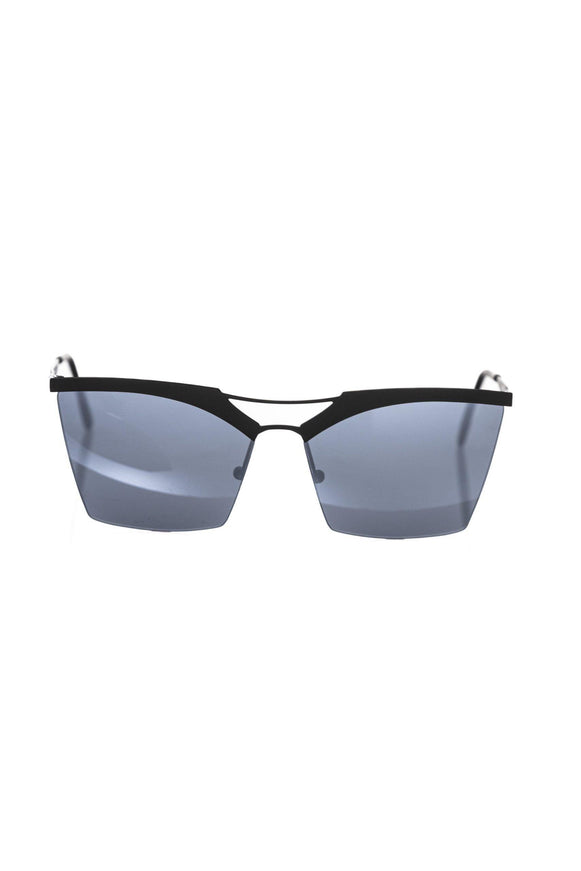 Frankie Morello Black Metallic Fibre Sunglasses - Ellie Belle