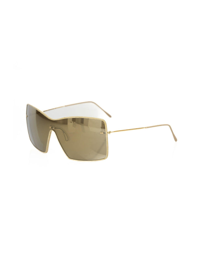 Frankie Morello Gold Metallic Fibre Sunglasses - Ellie Belle