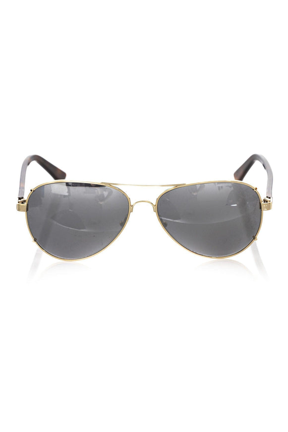 Frankie Morello Gold Metallic Fibre Sunglasses - Ellie Belle