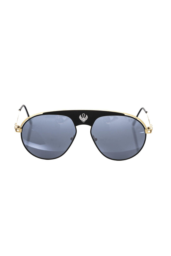 Frankie Morello Black Metallic Fibre Sunglasses - Ellie Belle