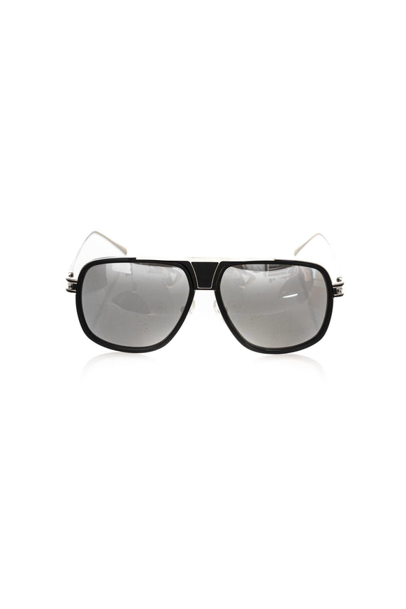 Frankie Morello Black Metallic Fibre Sunglasses - Ellie Belle