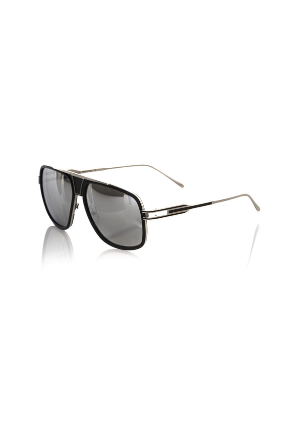 Frankie Morello Black Metallic Fibre Sunglasses - Ellie Belle