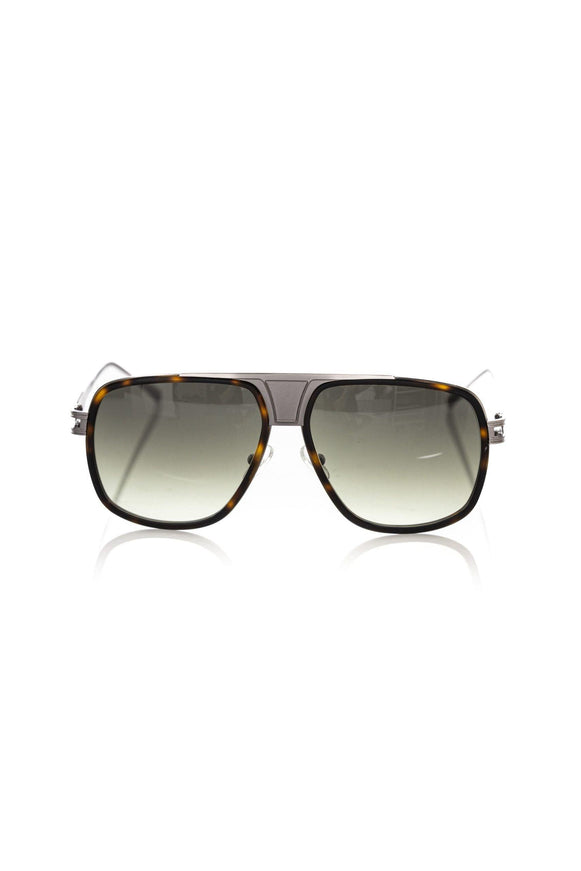 Frankie Morello Brown Metallic Fibre Sunglasses - Ellie Belle