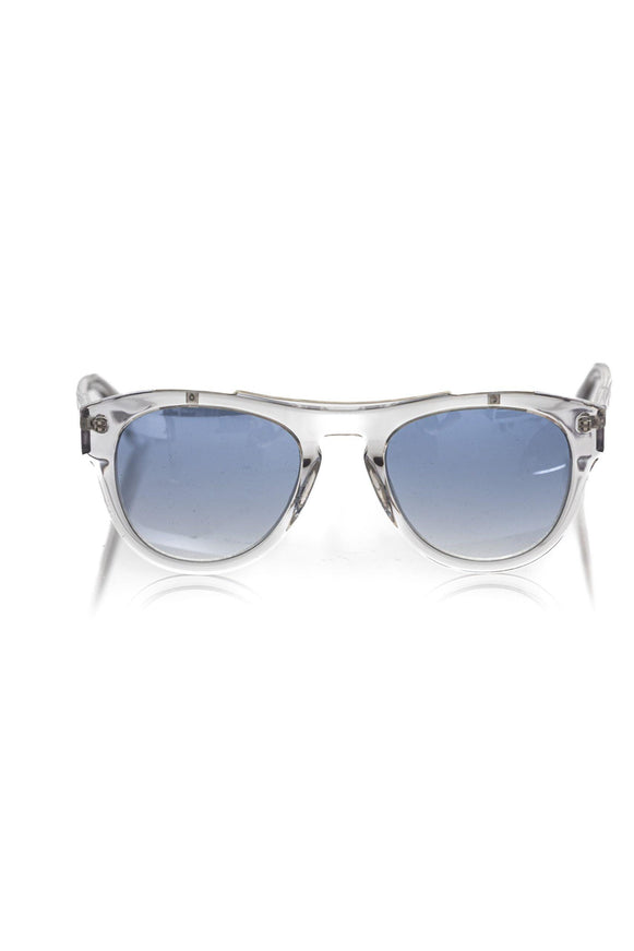 Frankie Morello White Acetate Sunglasses - Ellie Belle