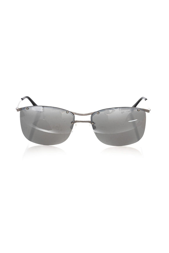 Frankie Morello Silver Metallic Fibre Sunglasses - Ellie Belle