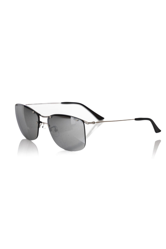 Frankie Morello Silver Metallic Fibre Sunglasses - Ellie Belle