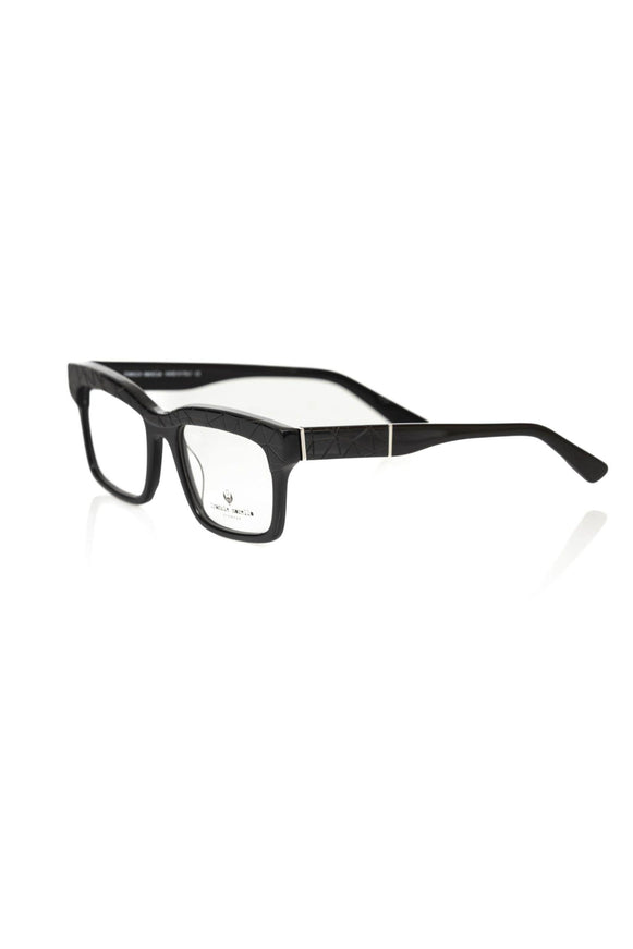 Frankie Morello Geometric Pattern Wayfarer Eyeglasses - Ellie Belle