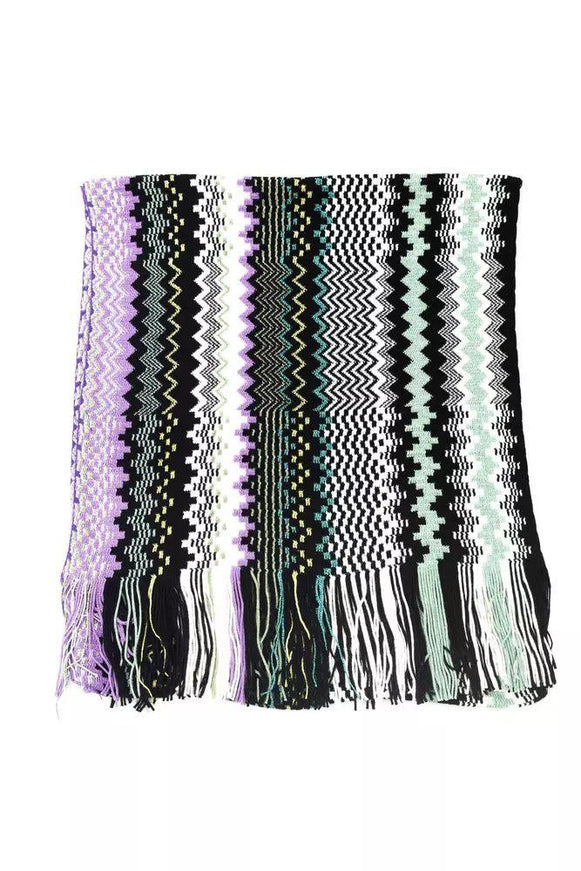 Missoni Multicolor Wool Scarf - Ellie Belle