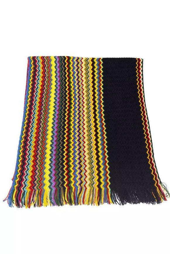 Missoni Multicolor Wool Scarf - Ellie Belle