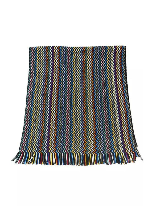Missoni Multicolor Wool Scarf - Ellie Belle