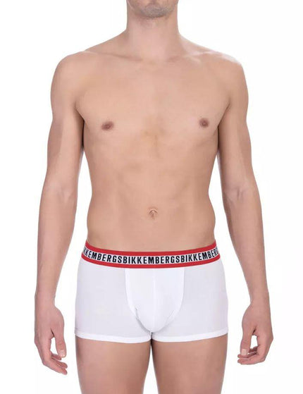Bikkembergs White Cotton Underwear