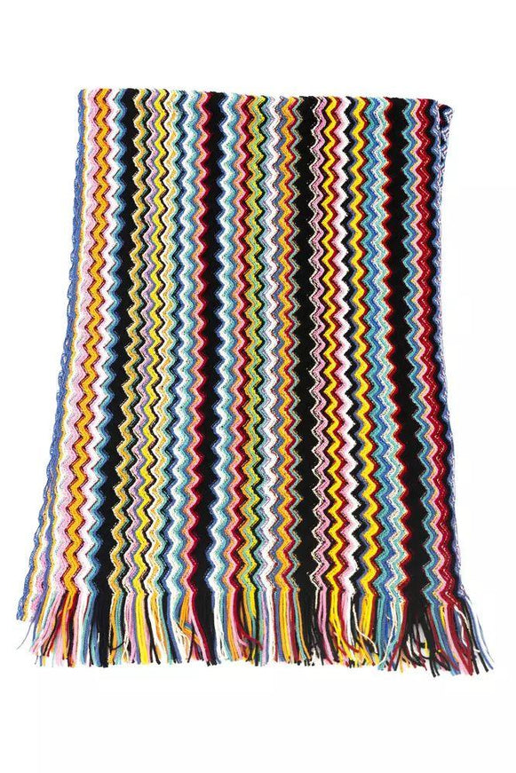 Missoni Multicolor Wool Scarf - Ellie Belle