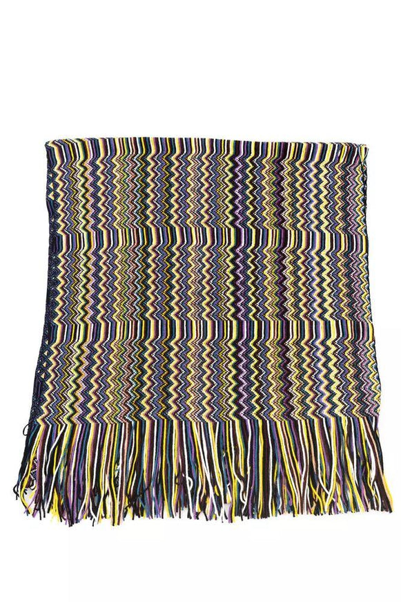 Missoni Multicolor Wool Scarf - Ellie Belle