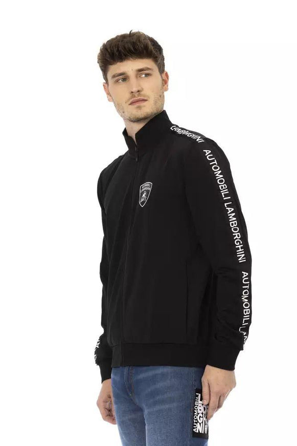 Automobili Lamborghini Black Polyester Sweater - Ellie Belle