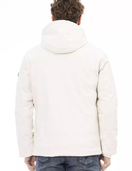 Baldinini Trend White Polyester Jacket
