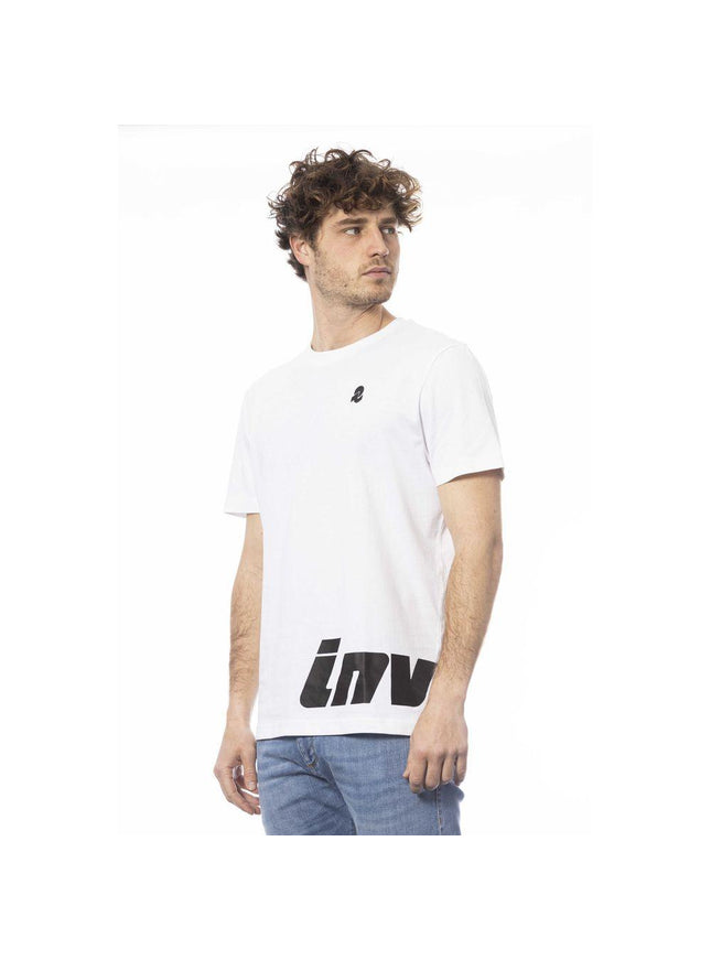 Invicta White Cotton T-Shirt - Ellie Belle
