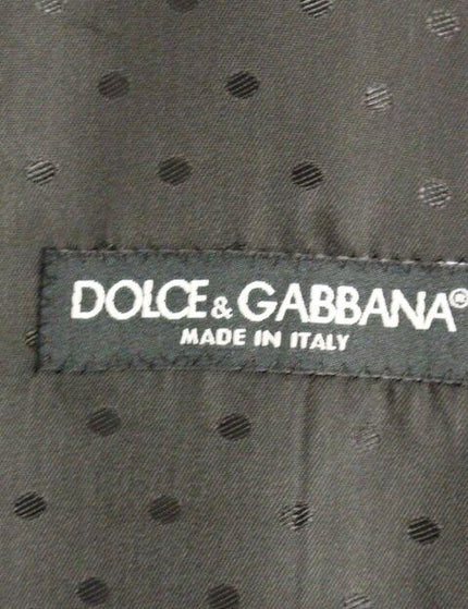Dolce & Gabbana Gray Wool Formal Dress Vest Gilet Weste - Ellie Belle