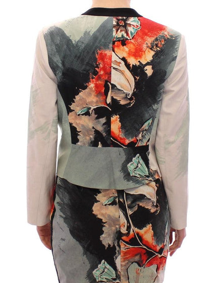 Sachin & Babi Multicolor Short Floral Blazer Jacket - Ellie Belle