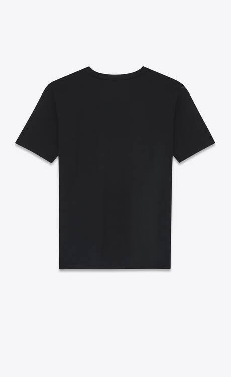 Saint Laurent Black Cotton T-Shirt - Ellie Belle