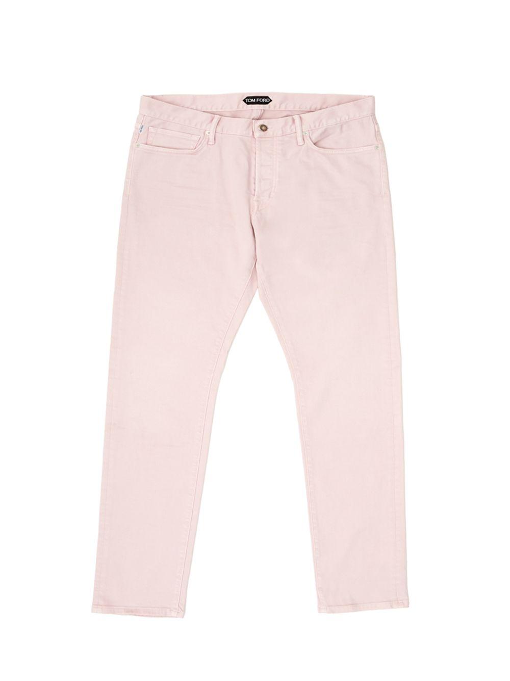 Tom Ford Pink Five Pockets Jeans Pants - Ellie Belle