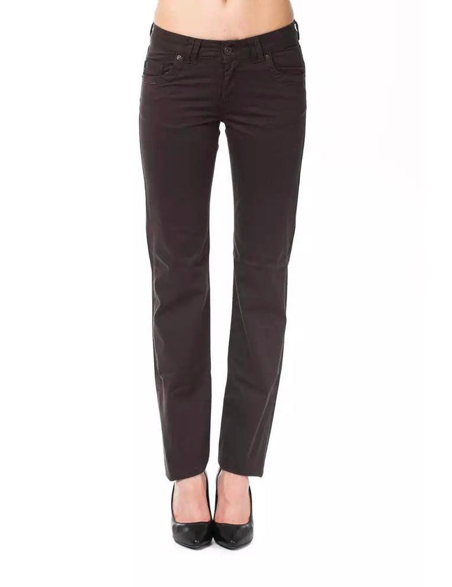 Ungaro Fever Brown Cotton Jeans & Pant - Ellie Belle