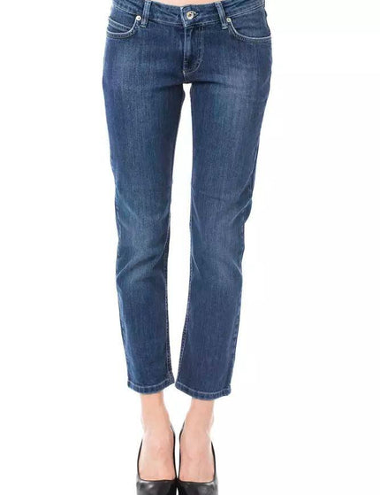 Ungaro Fever Light Blue Cotton Jeans & Pant - Ellie Belle