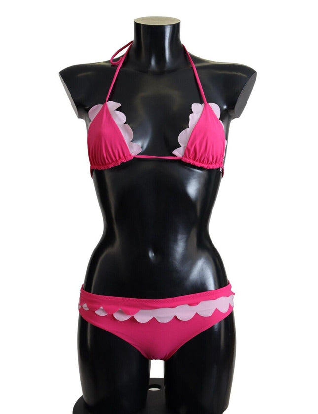 Valentino Pink Two Piece Swimwear Beachwear Swimsuit Bikini - Ellie Belle