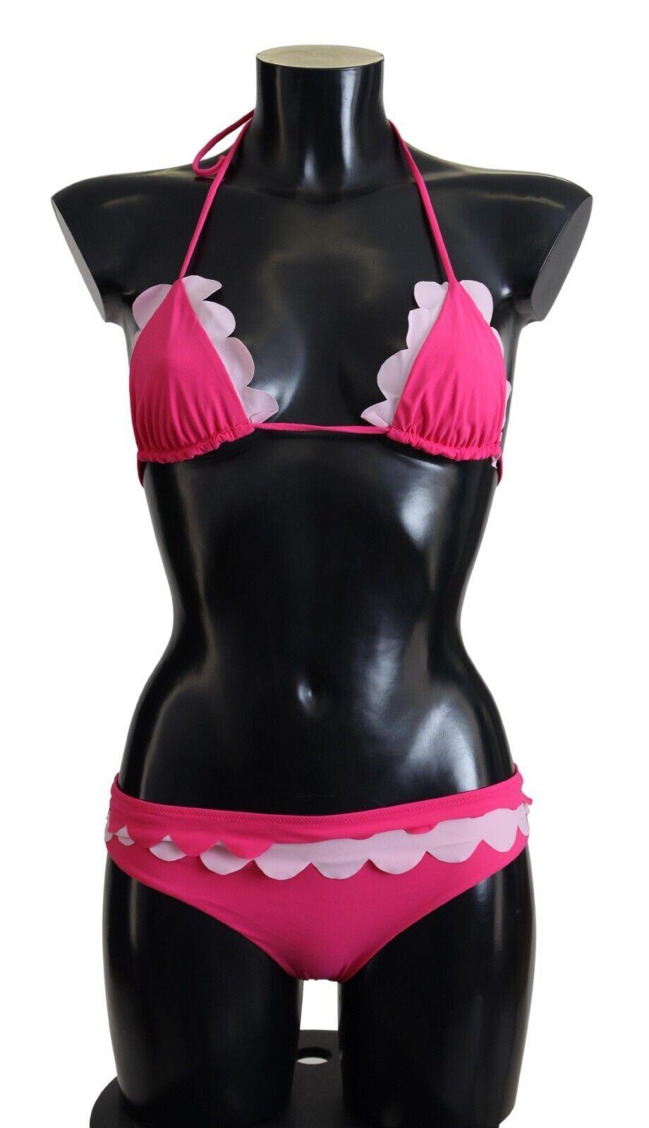 Valentino Pink Two Piece Swimwear Beachwear Swimsuit Bikini - Ellie Belle