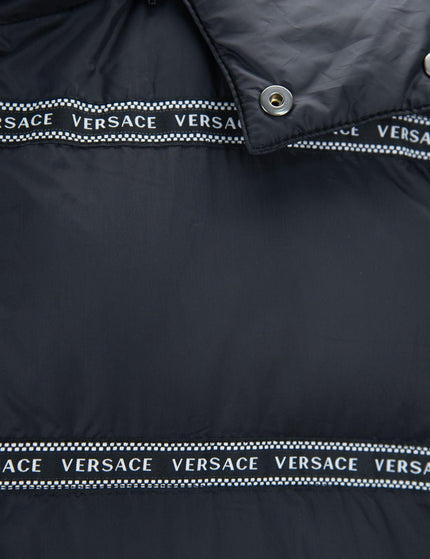 Versace Black Polyester Vest - Ellie Belle