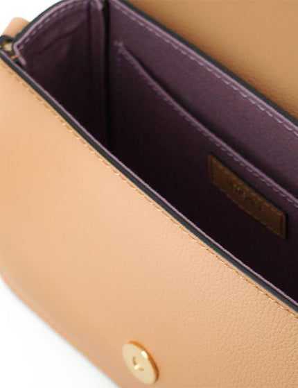 Versace Brown Calf Leather Shoulder Bag - Ellie Belle