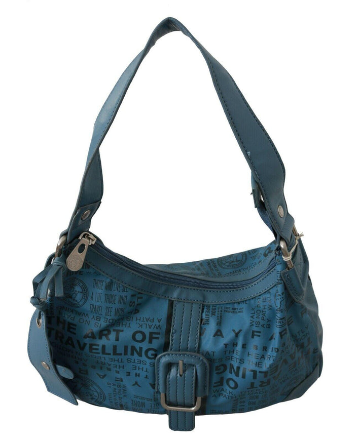 WAYFARER Shoulder Handbag Printed Purse Women Blue - Ellie Belle